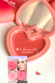 رژگونه کرمی قلبی طرح شیگلم
